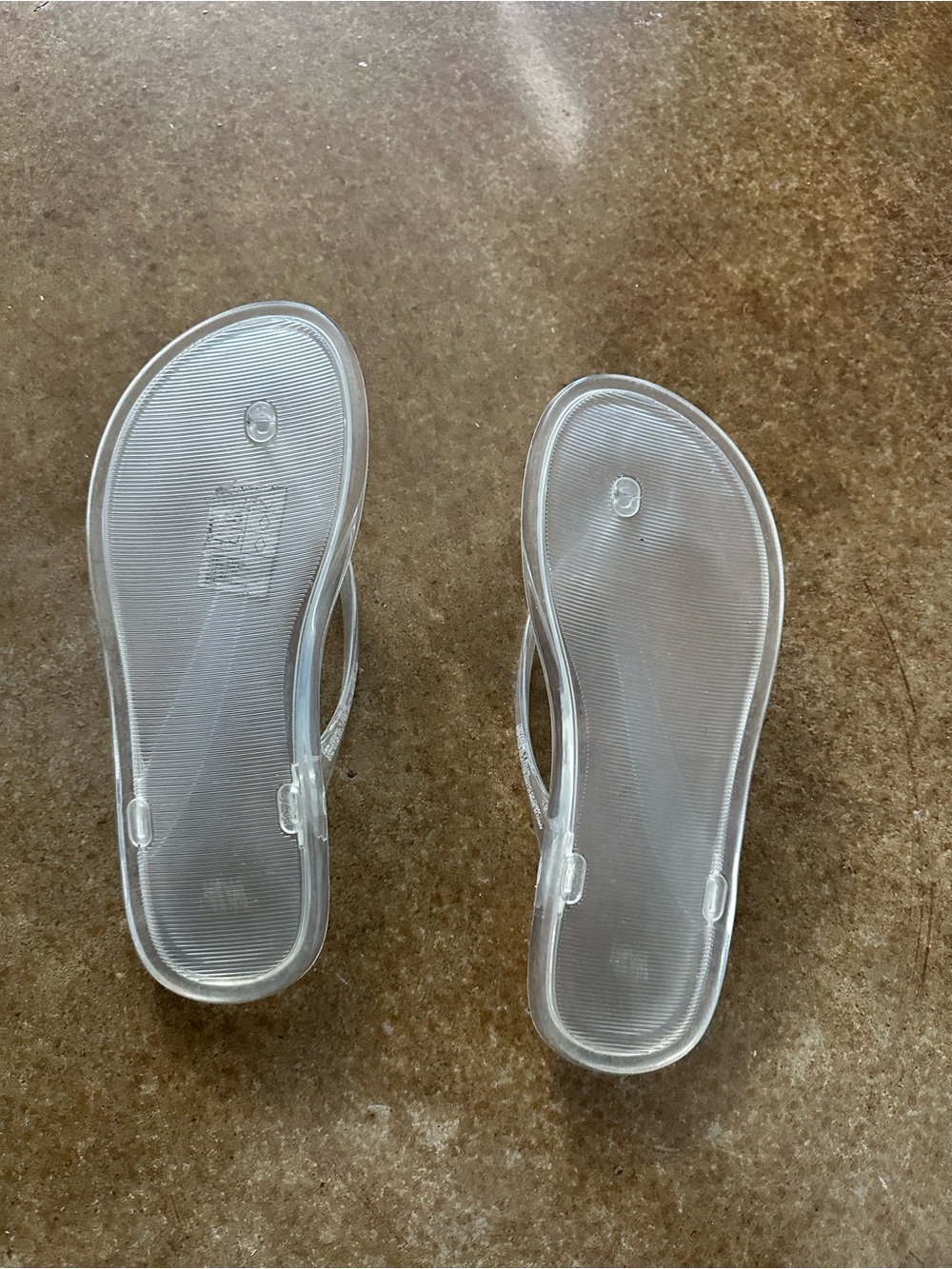 H&M Clear Jelly Flip Flop Sandals - Transparent - Picture 3 of 3